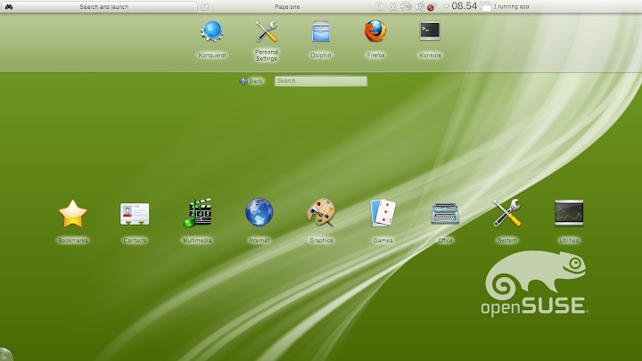 openSUSE 12.1